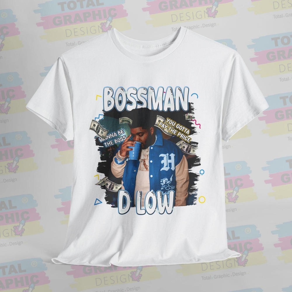 Bossman Dlow - Bossman Dlow White Shirt